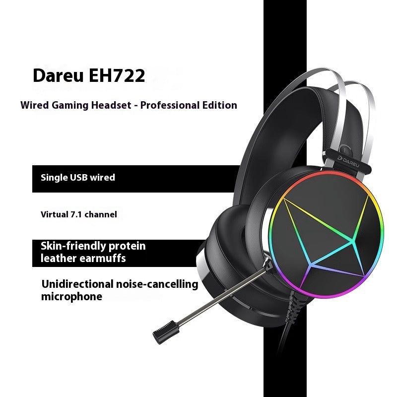 Gaming Electronic Sports Noise Cancelling Wired Headphones