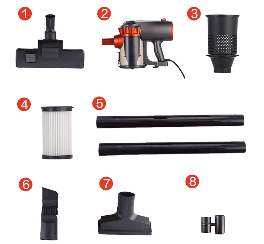 Household Handheld Vacuum Cleaner High Power Vacuum