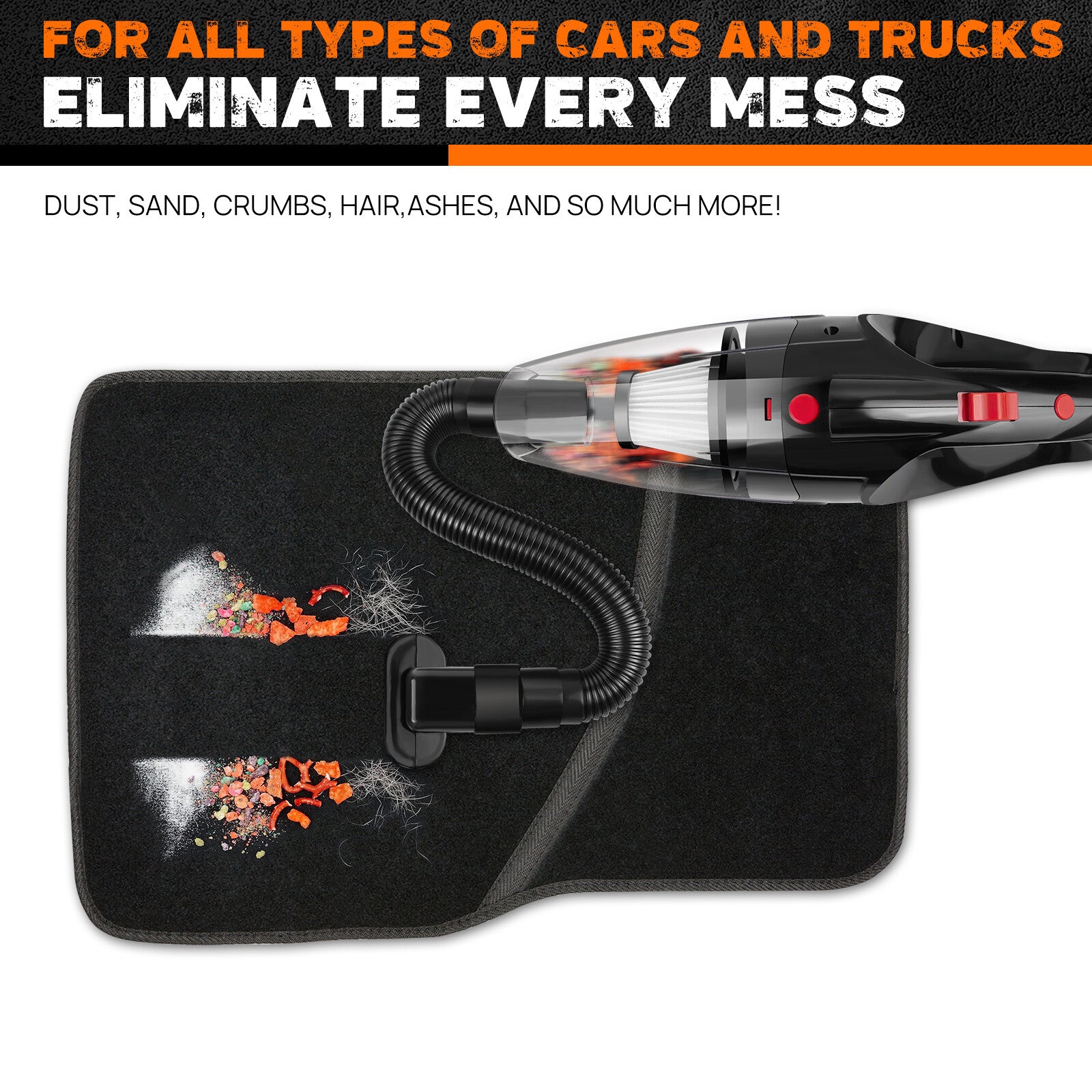 Mini Cordless Vacuum Cleaner Car Handheld