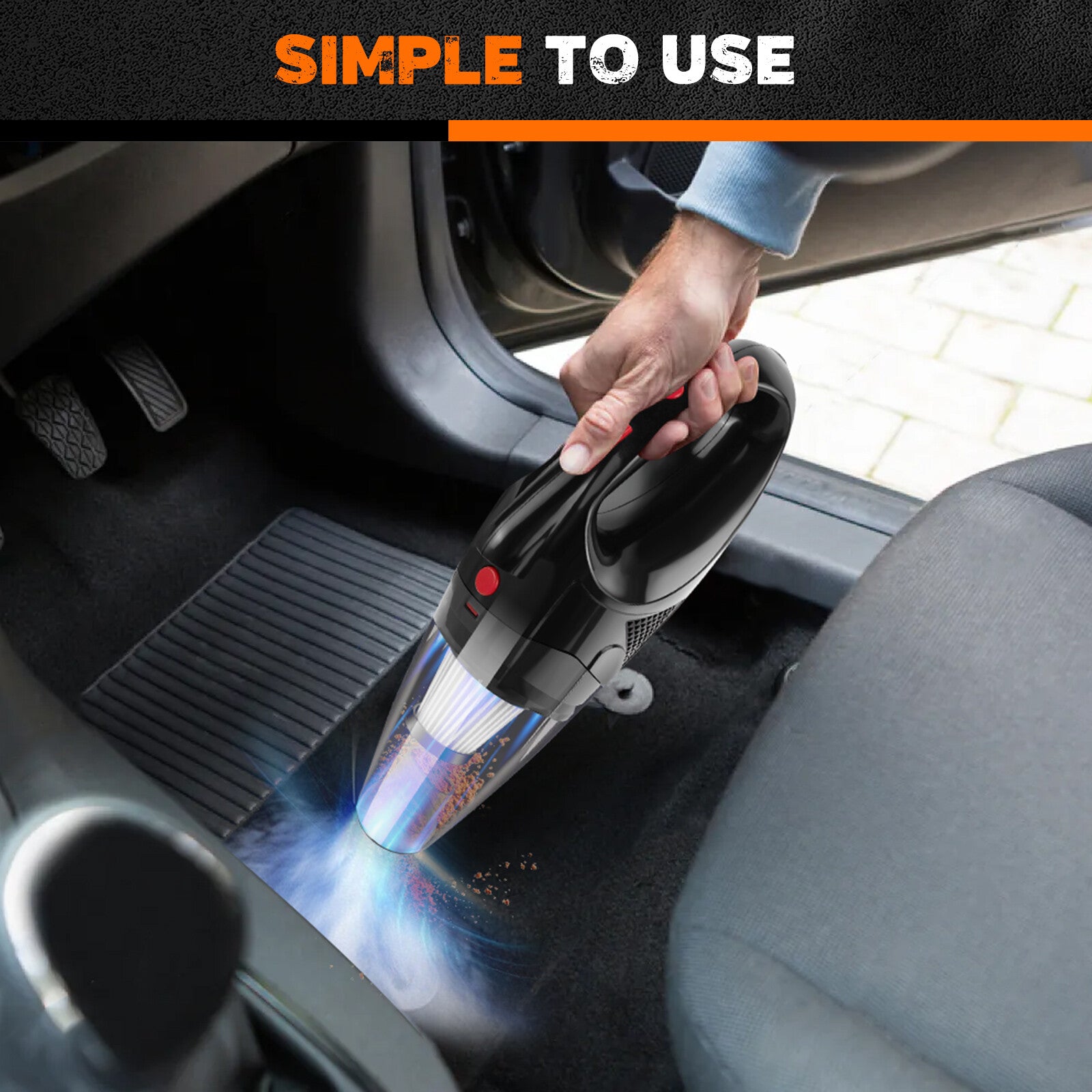 Mini Cordless Vacuum Cleaner Car Handheld