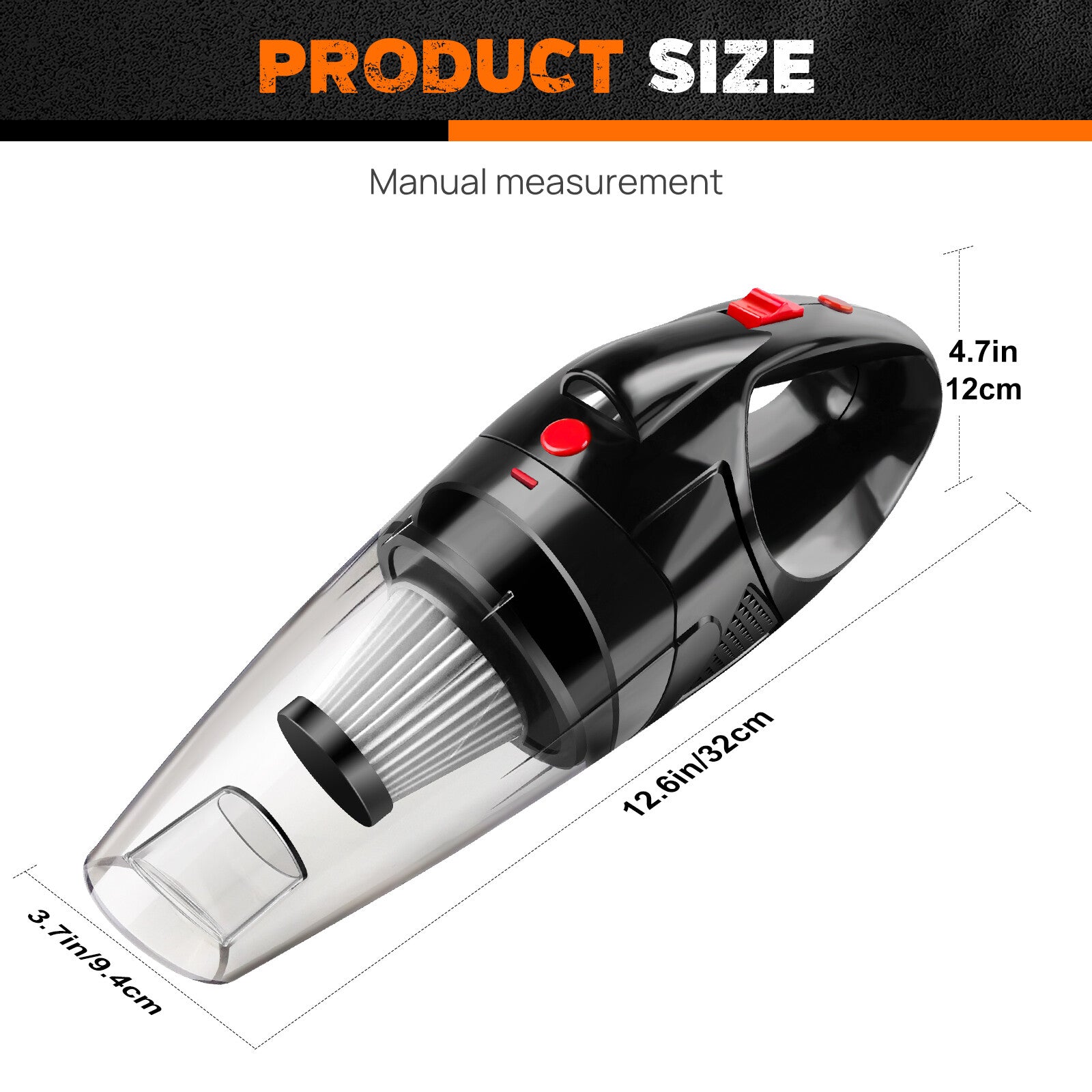Mini Cordless Vacuum Cleaner Car Handheld
