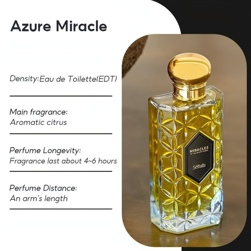 Sefralls Azure Miracle Perfume Cologne Fragrance Versatile And Long